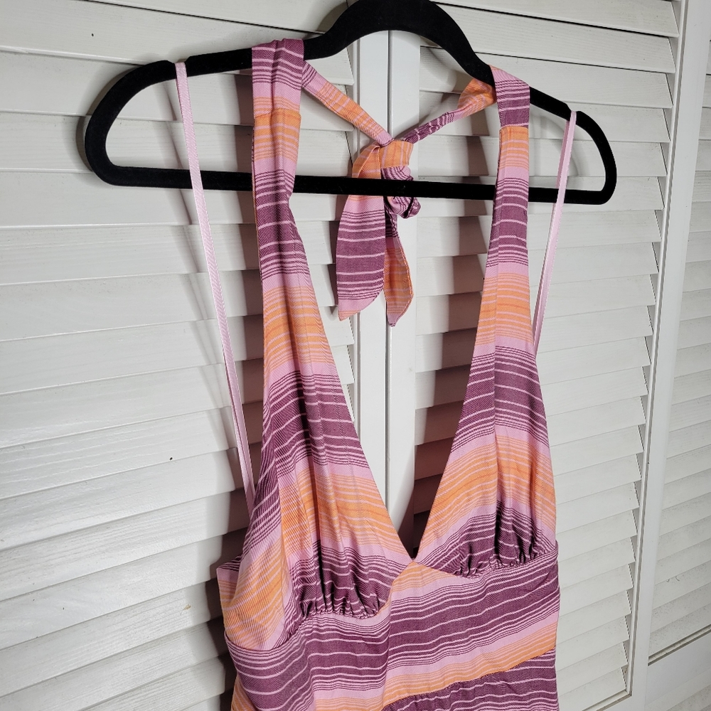 Wild Fable Halter Neck Sleeveless Fit & Flare Mini Dress PLUS XXL NWT 331087441 - Picture 3 of 12